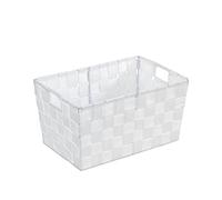 Wenko 19877100 Cestino Adria S, Polipropilene, 20 x 15 x 30 cm, Bianco