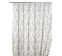 WENKO 20048100 Tenda doccia antimuffa Baroque - antibatterica, lavabile, Poliestere, Beige