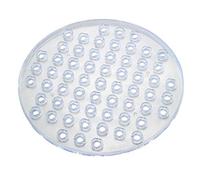 Wenko 2005575100 Tappetino per Lavello Kristall, Extra Spesso, Materiale Plastico, 31 x 1 x 31 cm, Trasparente