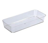 Wenko 20304100 Contenitore Candy, Materiale Plastico, 10 x 4 x 24 cm, Trasparente