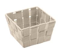 Wenko 20683100 Cestino Adria Mini, Polipropilene, 14 x 9 x 14 cm, Beige