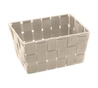 Wenko 20685100 Cestino Adria Mini, Polipropilene, 14 x 9 x 19 cm, Beige
