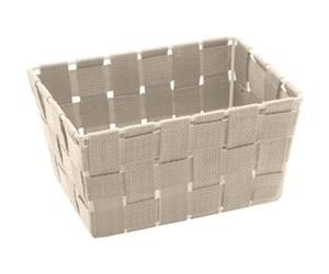 Wenko 20685100 Cestino Adria Mini, Polipropilene, 14 x 9 x 19 cm, Beige