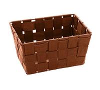 Wenko 20686100 Cestino Adria Mini, Polipropilene, 14 x 9 x 19 cm, Marrone