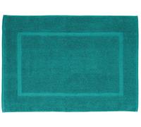 WENKO 20833100 Tappetino fuori doccia Paradise petrolio - scendibagno , Cotone, Petrolio