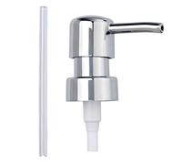 Wenko 20860100 - Pompa di ricambio, forma tonda, finitura cromata