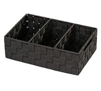 Wenko 20978100 Adria - Cesto per bagno quadrato, con manico, 32 x 21 x 10 cm, co