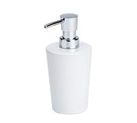 Wenko 21686100 coni - Dispenser per sapone in ceramica, 9,2 x 16,4 x 7,8 cm, bianco