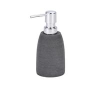 Wenko 21719100, Portasapone Goa, in plastica e poliresina, 9 x 16 x 7,4 cm, grau, Grigio (Grau)