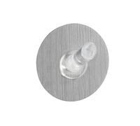 Wenko 21794100 Static-Loc - Gancio medio, in acciaio Inoxlook