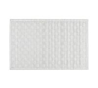Wenko 22109100 - Tappeto da bagno Adria, in polipropilene / bambù / plastica, 54,5 x 8,5 x 8,5 cm, Bambù, bianco, 54.5 x 8.5 x 8.5 cm