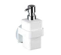 Wenko 22258100 PVC dispenser sapone 9,5 x 8 x 10,5 cm, bianco