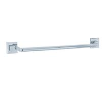 Wenko 22684100 portasciugamani "quadro con Vacuum Loc, Acciaio Inossidabile, Argento, 60.5 x 7 x 6 cm