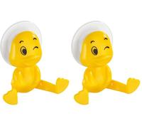 Wenko 22921100 - Gancio a ventosa a forma di anatra, 9 x 5 cm, colore: Giallo (Confezione da 2)