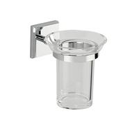 Wenko 23403100 - Porta bicchiere, cromato, taglia unica