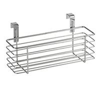 Wenko 2344100 - Cesto sospeso, Slim, Cromato, 24 x 11.5 x 10 cm