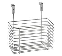 Wenko 2346100 Cesto sopra anta Big, Metallo Cromo, 24 x 24.5 x 15 cm, Cromo