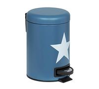 Wenko 23535100 Pattumiera Blu, 17 x 25 x 22, 5 cm