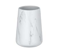 Wenko 23694100 Bicchiere da denti, Ceramica, Bianco, 8,5 x 12 x 8,5 cm