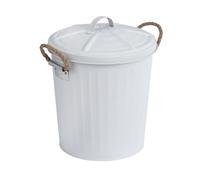Wenko 23703100 Pattumiera Bianco, 24 x 28, 5 x 23 cm