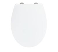 Wenko 24516100 Sedile WC Ostuni con abbassamento Automatico, carico 300 kg, Bianco