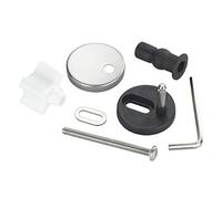 Wenko 290221100 Ricambio Fissaggio per Asse WC con Chiusura Ammortizzata, Opaco