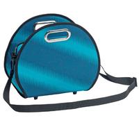 WENKO 3450005100 Borsa City Bag Amazonas Tracolla, 2 Maniglie per Il Trasporto, Tasca Interna con Zip, 36 x 30,5 x 18 cm, Colore: Turchese/Smeraldo