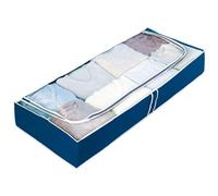 Wenko 4380630100 Contenitore Sottoletto Air, TNT Traspirante, Fibra di Polipropilene, Polietilene, 45 x 15 x 105 cm, Blu, 1 - confezione
