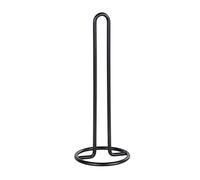 Wenko 53256100 Porta Asciugamano, Nero, 12, 5 x 32, 5 x 12, 5 cm