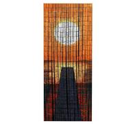 Wenko 819111500 - tenda di bambù Tramonto, Bambù, Multicolore, 200 x 90 x 0,2 cm