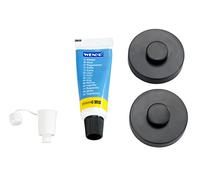 Wenko Adattatore Power-Loc - Fissaggio senza trapano, Plastica, 4 x 1.5 x 4 cm, multicolore