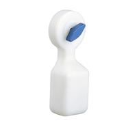 WENKO Aeratore per termosifoni, rapido e pulito grazie al serbatoio di raccolta da 120 ml, in plastica, adatto per radiatori comuni, colore bianco/blu