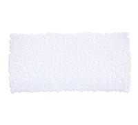 WENKO Alfombra baño Paradise Blanco 71x36 CMS, Bianco