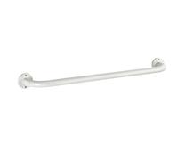 Wenko Barra portasalviette Basic 60 cm bianco, Acciaio inossidabile, 66 x 6 x 9.5 cm, Bianco
