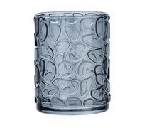 Wenko Bicchiere Porta spazzolini, Grigio, 7,5 x 10 x 7,5 cm