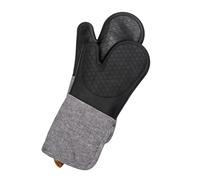 WENKO BLACK OUTDOOR GUANTI DA CUCINA IN SILICONE ADA, 2 PZ.