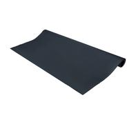 Wenko Tappeto antispruzzo nero, tappetino protettivo per il pavimento con effetto antiscivolo per barbecue, resistente all’acqua ideale per esterno, protegge dalle macchie di grasso, 120x60cm,55007100