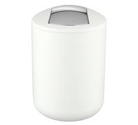 Wenko Brasil secchio della spazzatura 2 l cromo-bianco 21206100