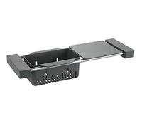 WENKO Sink Caddy Cami, Extendable Sink Organiser, Lots of Storage Space for Sink