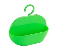 Wenko Candy - Cestino per doccia, in plastica, 26 x 9 x 23 cm, Plastica, Verde, 26.0x9.0x23.0 cm