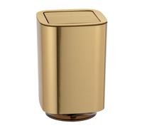 WENKO Capacità: 5.5 l, Plastica, 17.2 x 25.5 x 17.2 cm, Dorato