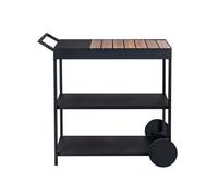 Wenko Carrello di servizio Miro in legno di acacia Carrello di servizio Miro in legno di acacia