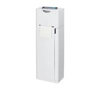 WENKO Colonnina WC 6 in 1 | con portarotolo con ripiano in materiale plastico resistente, bianco opaco, 20 x 58,5 x 15 cm, Mod Imon