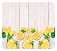 WENKO Coprifornelli Limoni grande, coprifornelli per piani di cottura in vetro c