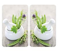 Wenko Coprifornelli Universal Herb Garden, Set 2 Pezzi per Tutti i Tipi di Piani