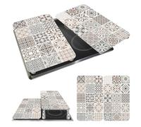 WENKO Coprifornelli Universale Mod Piastrelle, regolabile in altezza per tutti i tipi di fornelli, tagliere e paraspruzzi, vetro, 30 x 52 cm, 2 pezzi