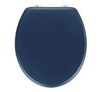 Wenko Copritoilette Prima Blu Scuro Opaco, Copritoilette Retrò, Copri Water con