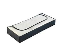 WENKO Custodia sottoletto Deep Black, PEVA, 105 x 15 x 45 cm, Nero