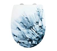 (TG. 0 x 45 x 36.5 cm) WENKO Sedile WC Sereno, superficie strutturata, copriwate