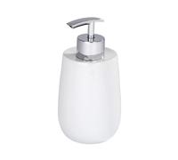 Wenko Dispenser Sapone Malta, 0.3 l, Ceramic, Bianco, 7,5 x 15 x 8 cm